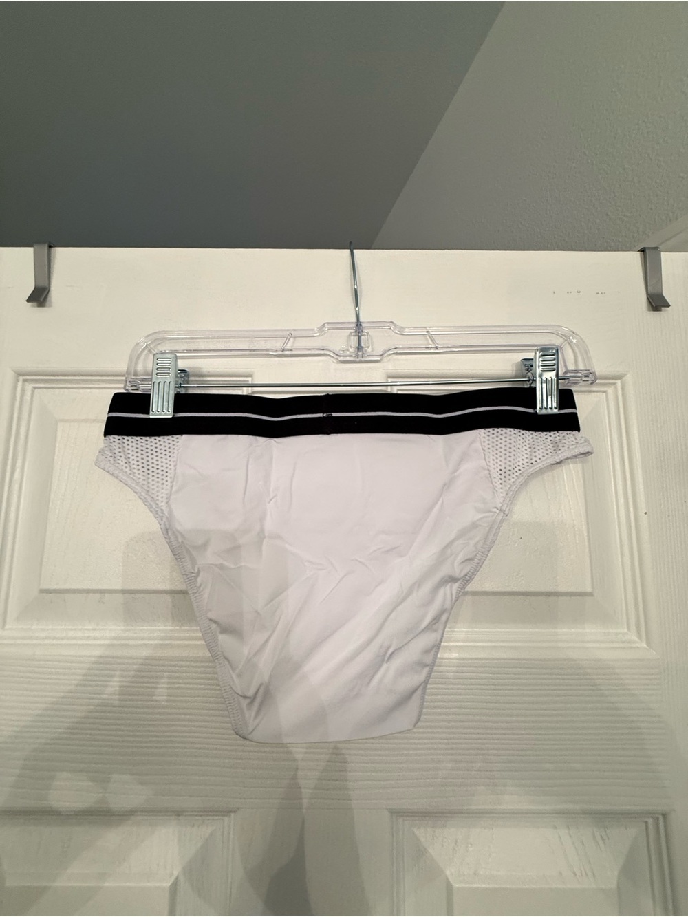 Feel Bundle 4 pack Men's Briefs - Navy, Navy Mesh, White, Teal - Picture 7 of 9